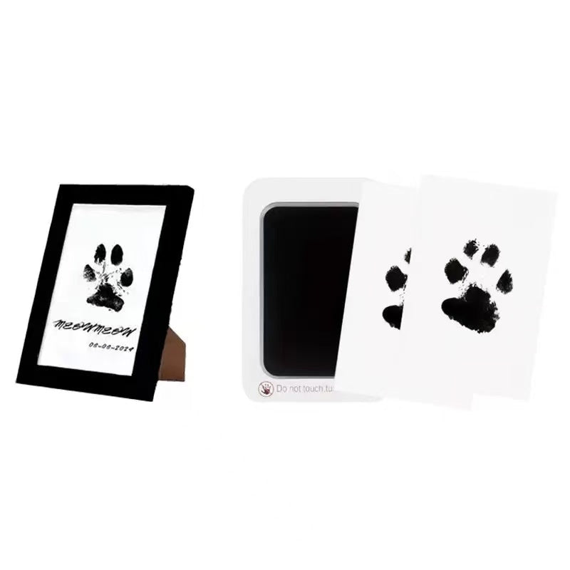 Kit Impronta Zampa per Cani e Gatti – Cornice Ricordo Animali Domestici
