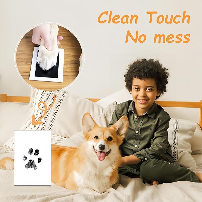 Kit Impronta Zampa per Cani e Gatti – Cornice Ricordo Animali Domestici