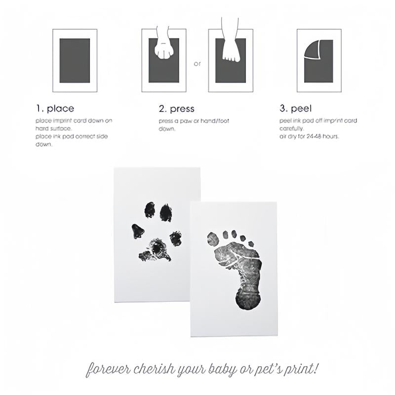 Kit Impronta Zampa per Cani e Gatti – Cornice Ricordo Animali Domestici